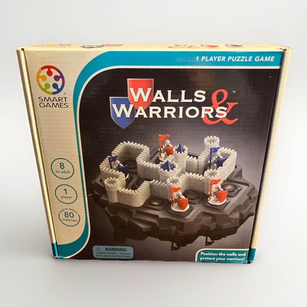 SmartGames Walls & Warriors Skill-Building Puzzle Game Ages‎ 8 +